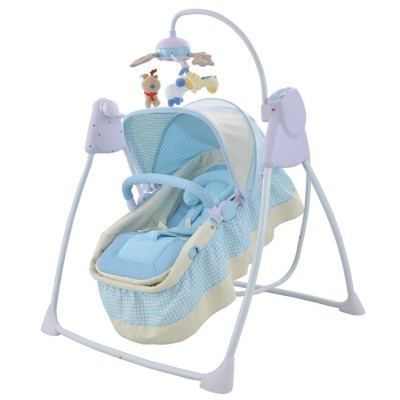 Multifunctional new born baby electric swing bed swing bed