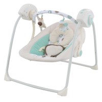 Portable electric baby crib/baby swing