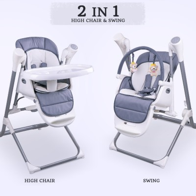 Factory OEM Foldable Baby Feeding High Chair for Eating/ Electric Baby Swing 2 in 1