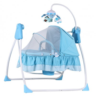 Multifunctional Baby Swing Bed/baby doll crib cot/europe baby cot bed